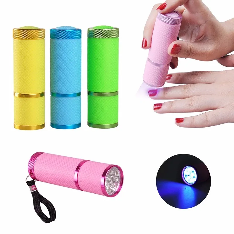 Mini UV Light Nail Lamp 9 W Nail Light UV Lamp Manicure Dryer Curing Gel Nail For Drying Gel On the Finger  And Toe