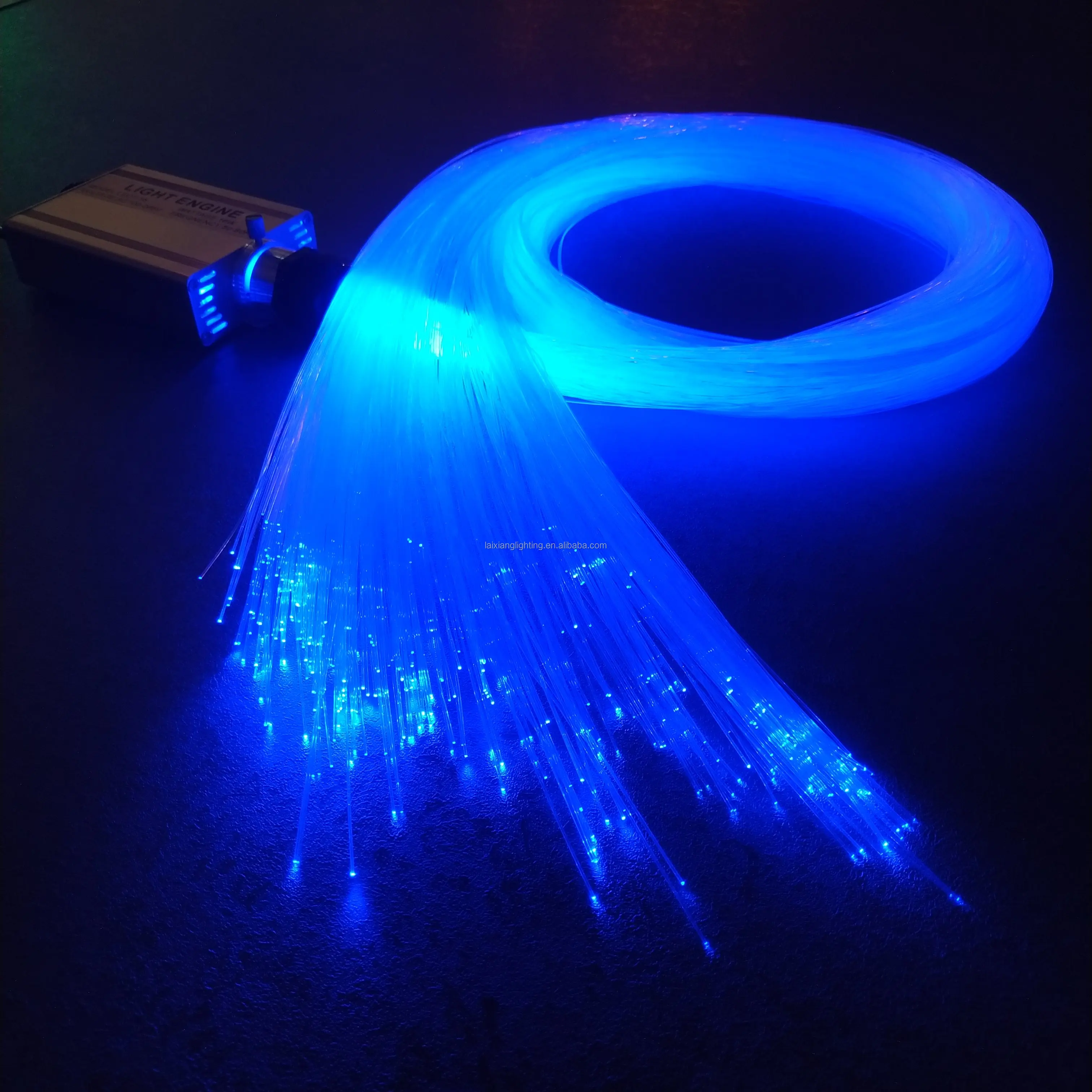 Popular mini diy projector engine optical fiber kit for car roof starry star ceiling decoration