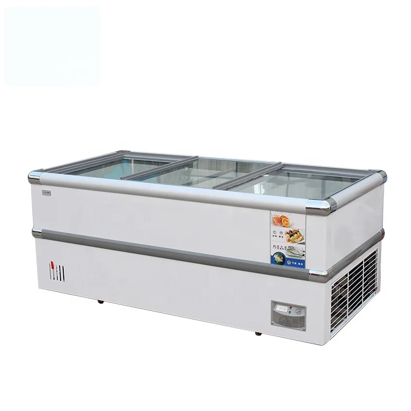 Factory Direct Wholesale High Quality Desktop Supermarket Display Freezer Refrigeration Equipment
