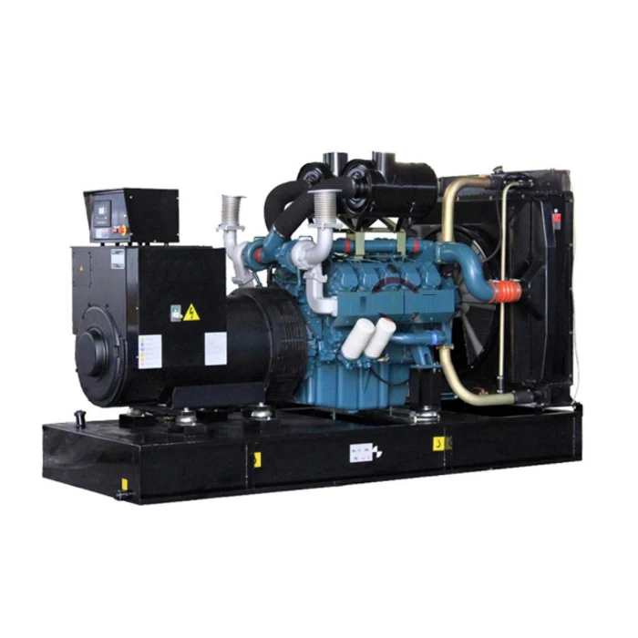 Electric start 125kva dynamo open frame 100kw water cooled open diesel generator