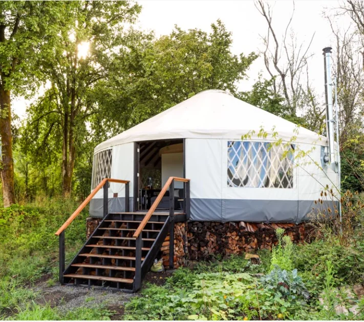 4 season Round tent 4 person luxury  tent Yurt tent