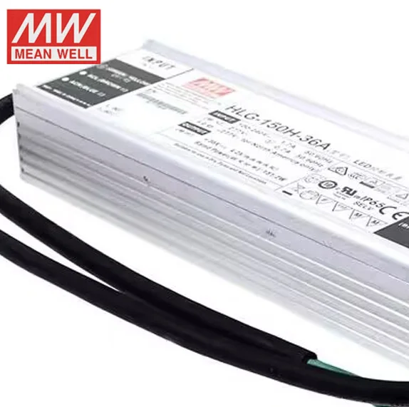 Meanwell HLG-150H-12A/15/20/24A/24B/30/36/42/48/54V A/B/AB/D светодиодный драйвер IP67/IP65 постоянное напряжение/текущая выходная мощность