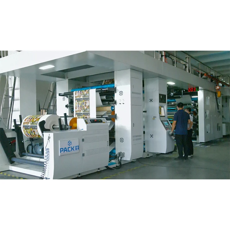 Ci Flexo Printing Machine Manufacturer Ci Press Flexographic Fully Servo Gearless Ci Printing Machine Flexo Press