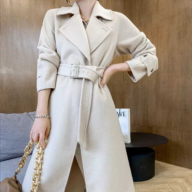 
Wholesale Wholesale High Quality Cashmere Coat Ladies Jacket Cashmere Coat 100 % Women 