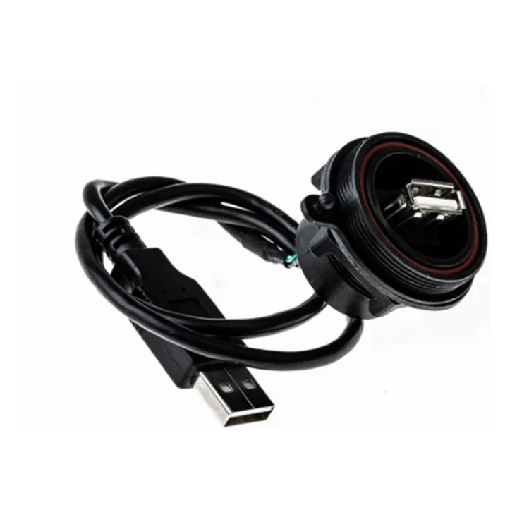 USB computer cable IP68 sealed through the panel B type USB computer cable PX0844/A/0M50/A