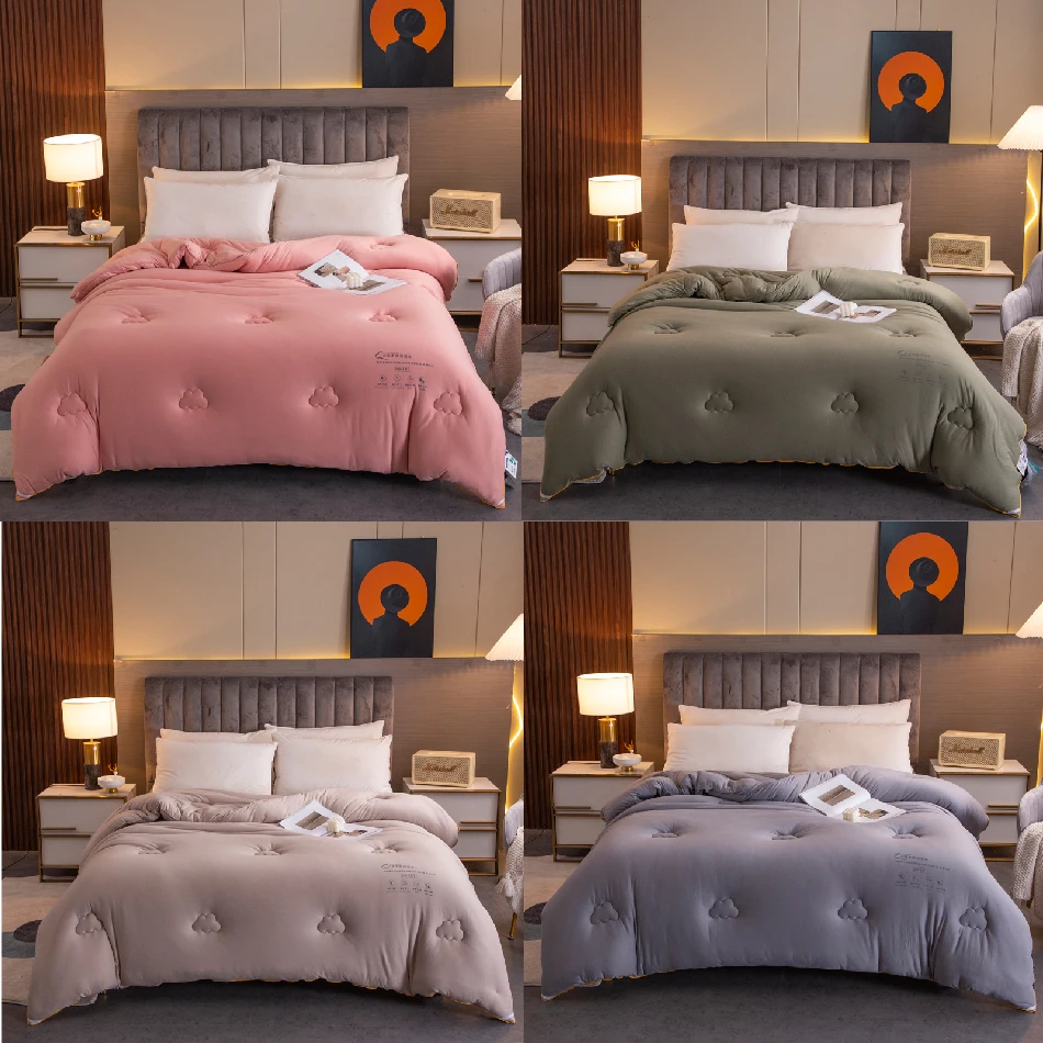 High Quality Quilt Special For Winter Family Luxury Quilt Soft Antibacterial Spring Autumn Quilt Custom Bedding Set