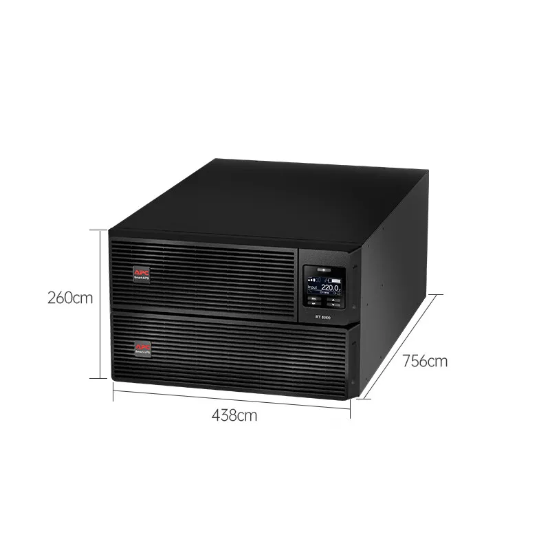 Schneider SURT10000XLI-CH 10000V 8KVA 12KW uninterruptible power supply output power UPS APC Smart RT UPS with external battery