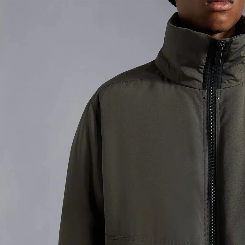 High Quality  Professional Designer Custom OEM Casual Plus Size Fluffy Bubble Jacket Winter Ladies Hooded Zipper Down Jacket