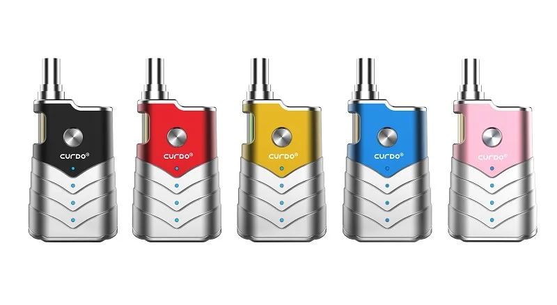  2019 оригинальный и аутентичный с curdo M-ONE CBD box mod стартовый комплект 510 нить vape Картридж приходят из