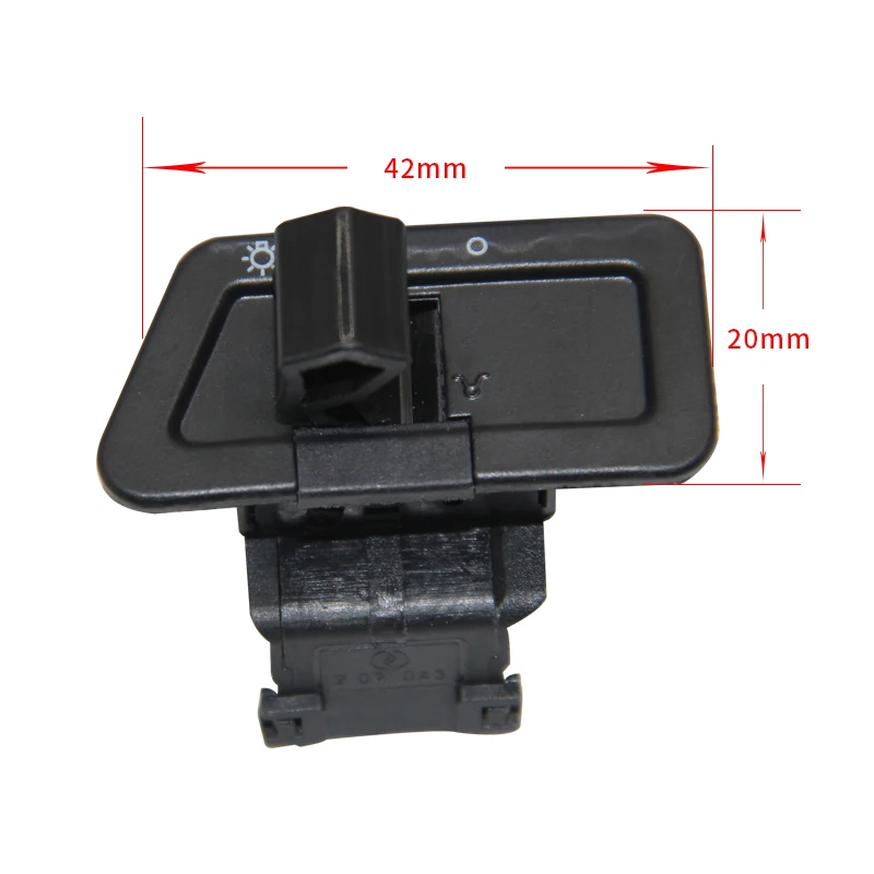 Electric motorcycle Switch Handle Throttle Scooter with Power LED Display little Handlebar Grips