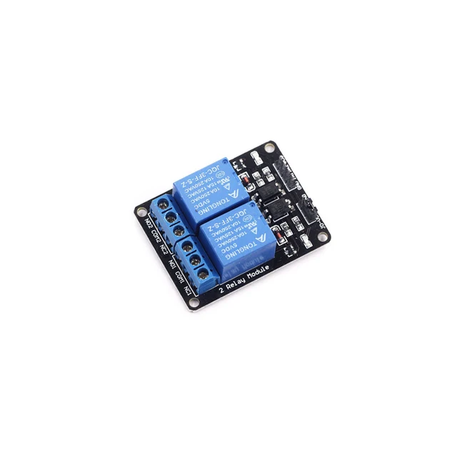 2 Channel Relay Module Optocoupler Isolation Low Level Board 5V 12V Relay