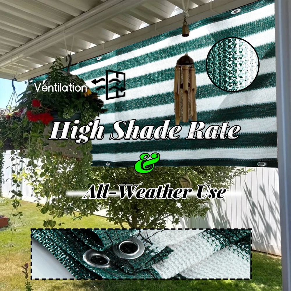 Superior Quality Heavy Duty HDPE   Privacy Screen Fence Netting For Balcony Privacy Panel