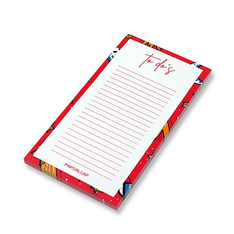 Wholesale Memo Note Pads Custom Logo Printed To Do List Planner Notepad Custom Glued