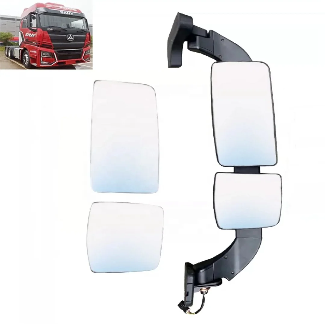 Customized Aluminized Convex Automotive Mirror For Trucks