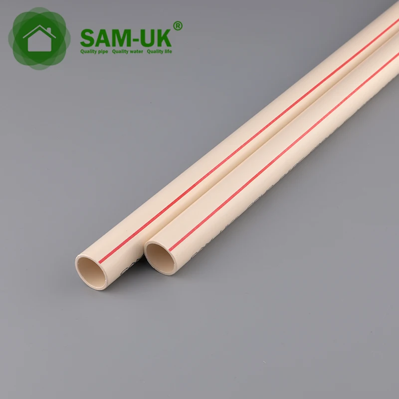 Wholesale standard durable plastic pipe cpvc pipes 12mm heat preservation made din standard cpvc pipes