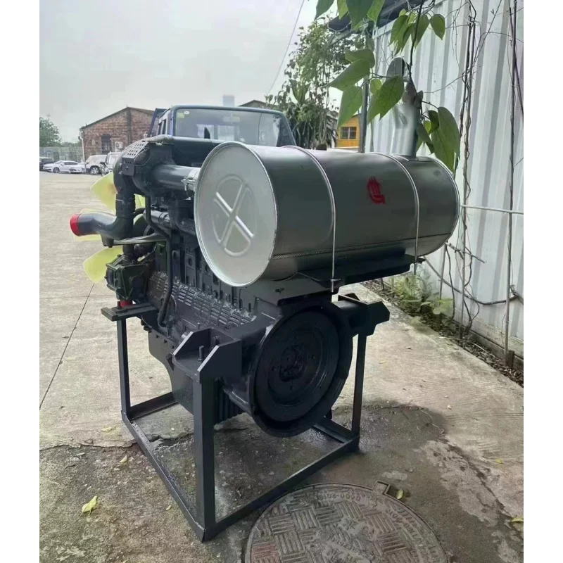 DE12 DE12T Excavator Used  Engine Assembly for Doosan DB58 D2366 D1146 DL08 DE12 DE08 DX480 LC220LCV   Complete Engine Assy