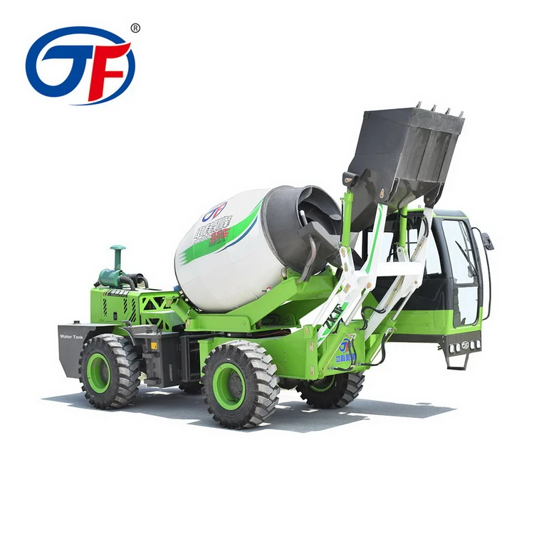 jfmixer carmixer 2.6 CBM mobile self loading concrete mixer truck self loading concrete mixer trucks