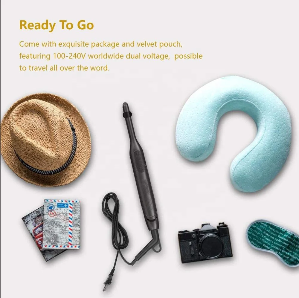 Short Hair and Pixie Cut Inch Titanium Beard Hair Straightener with Variable Temperature