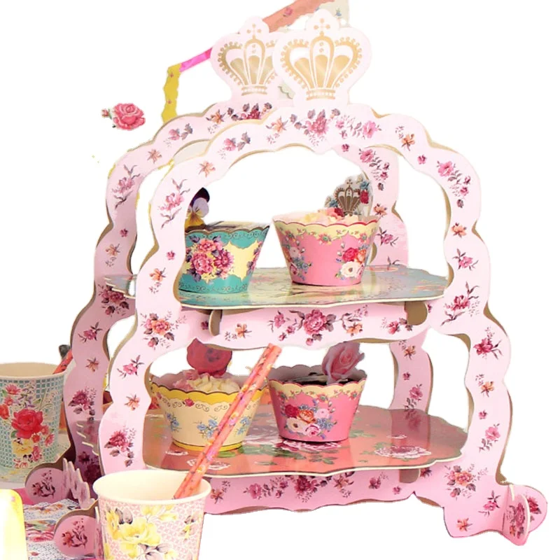 Wholesale Price Disposable Birdcage Cake Stand Ornament for Carnivals and Festivals