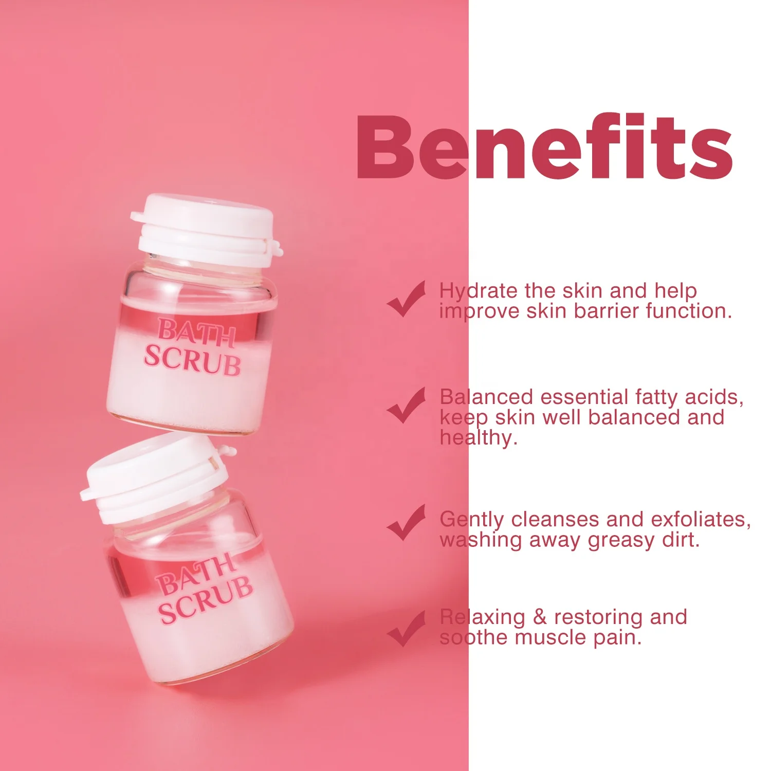 OEM ODM Exfoliating Bath Scrub Set Gift Shea Butter Rose Deep Cleansing Diy Sugar Bath Scrub Shower Gel Body Wash