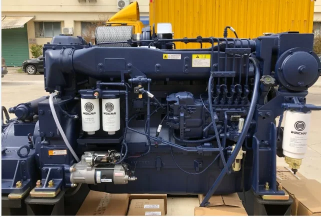 Best seller and brand new Weichai 4 stroke 6 cylinder diesel engine used for marine WD10C312-18