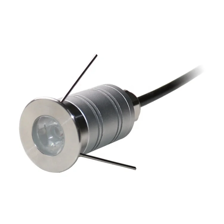Mini Spotlight Series Outdoor IP67 LED  Inground Light Buried Floor Stair Light Waterproof Star  Light 1W With Stainless Steel