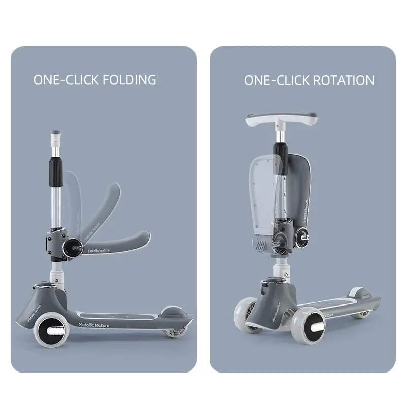 Buy White Kids Scooter, Manufacturer Boys And Girls Baby Scooter/