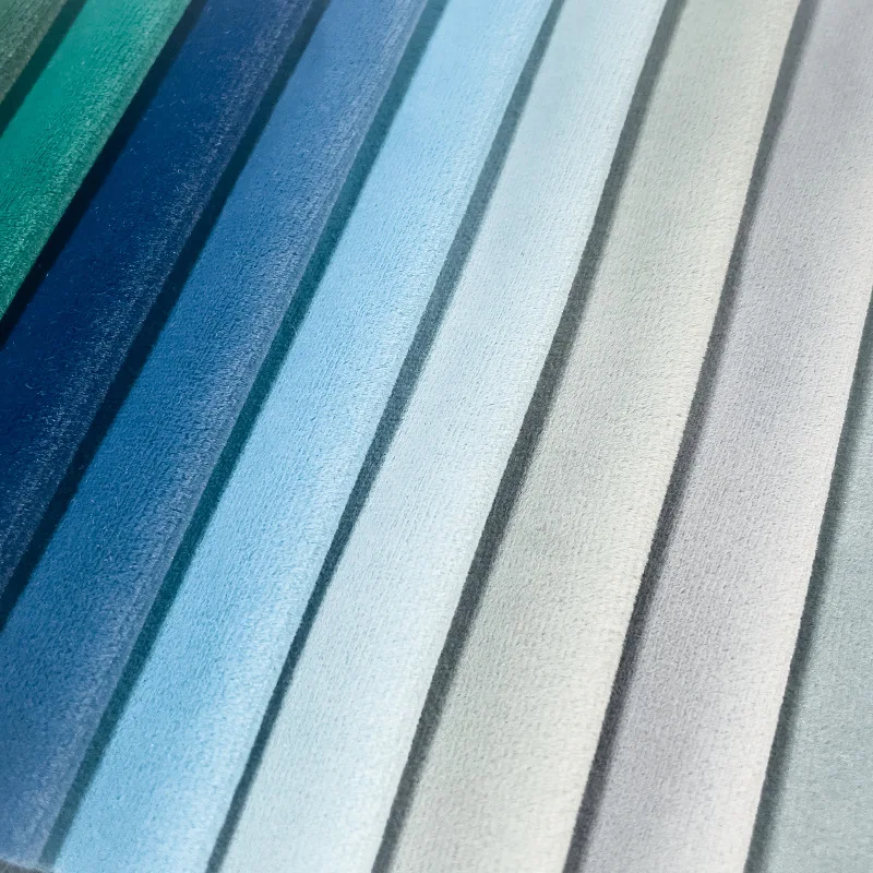 Waterproof Holland Knitted Velvet Upholstery Fabric for Home Textiles Clothing Jewelry Packaging Armchairs Bed Fabric