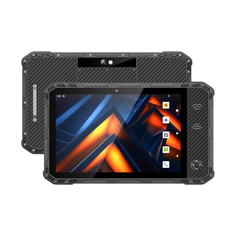 8 Inch Rugged PDA  With Fingerprint/ID/2D/RTK/Infraed/LORA/RFID Optional
