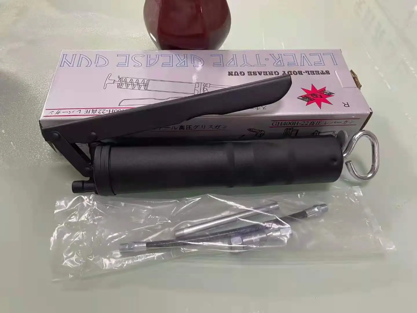 Hot sale germany pressol grease gun 400cc 500cc 600cc 900cc alemite grease gun parts auto parts made in china