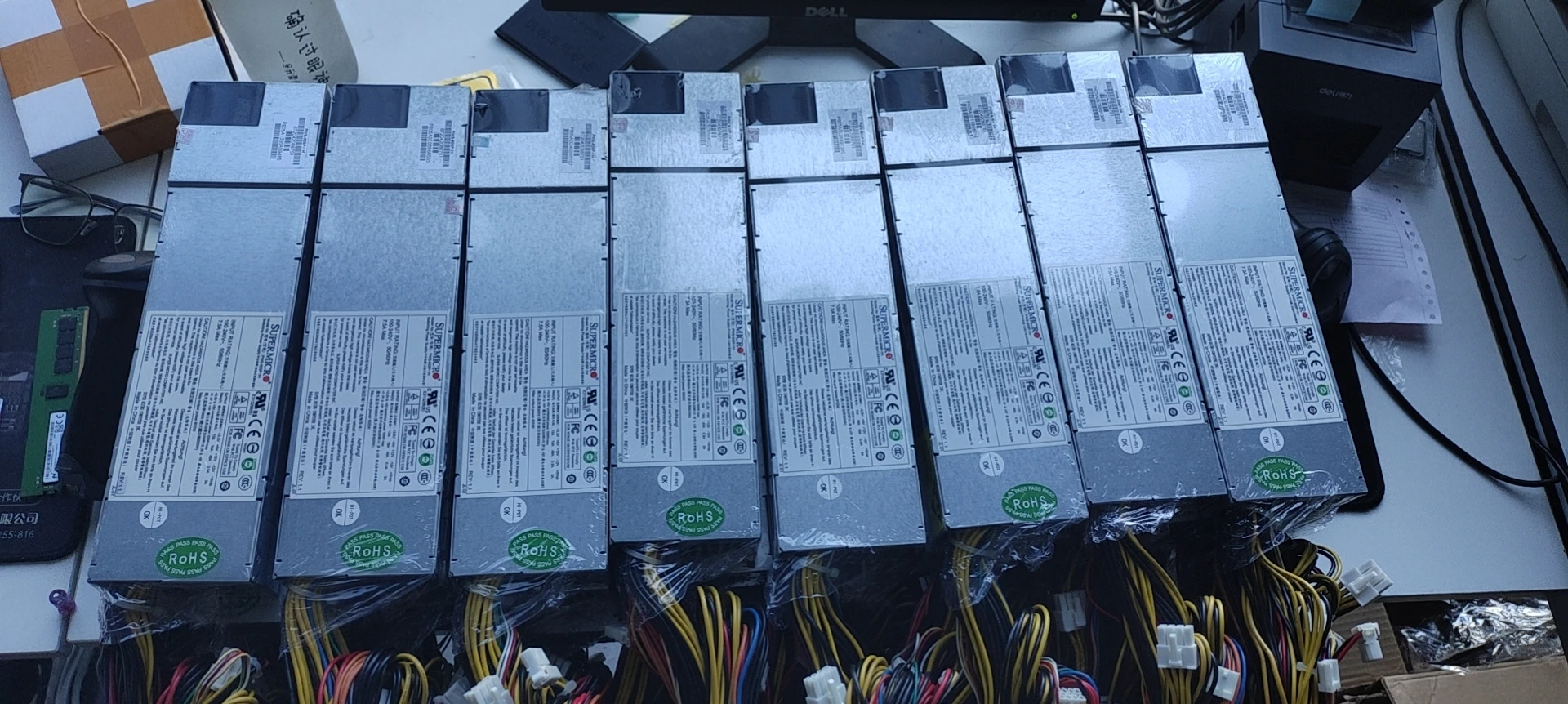 Оригинальный Новый Supermicro PWS-563-1H блок питания 560 Вт 24pin 80 Plus Gold для 1U