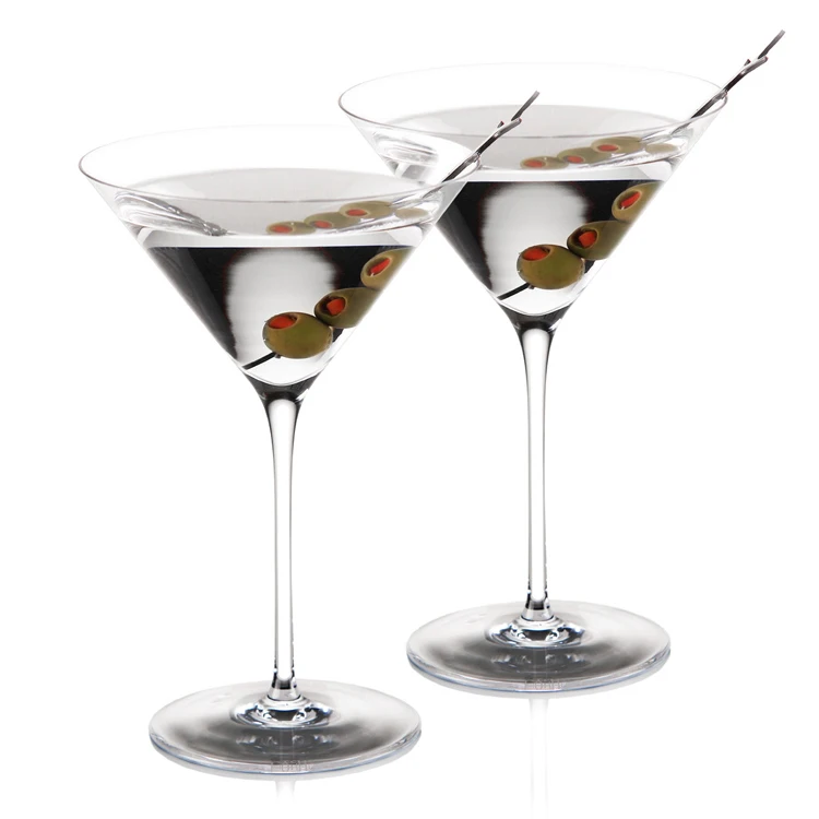 
Wholesale Customize Cocktail Glasses 8 oz Handmade Crystal Martini Glasses 