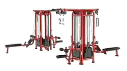 Huiti Gym Equipment Fitness Adjustable Cable Crossover Jungle Machine Comprehensive Training Device Equipment(5stations)