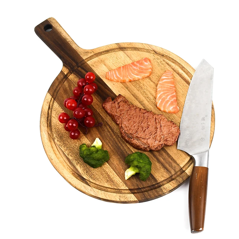 WDF Новое поступление деревенская многофункциональная разделочная доска tablas de cocina para cortar деревянная для дома ежедневного использования в кухне