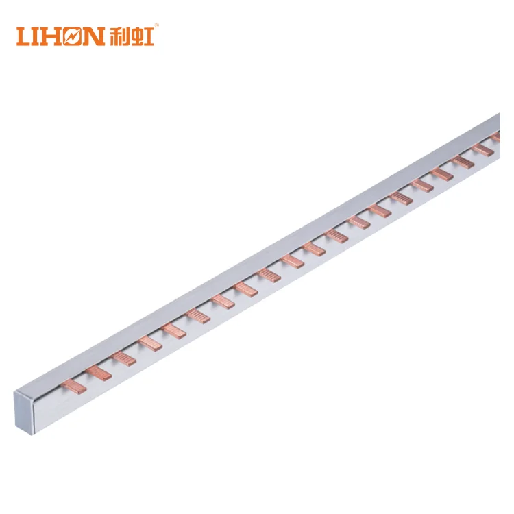 Copper busbar for distribution box
