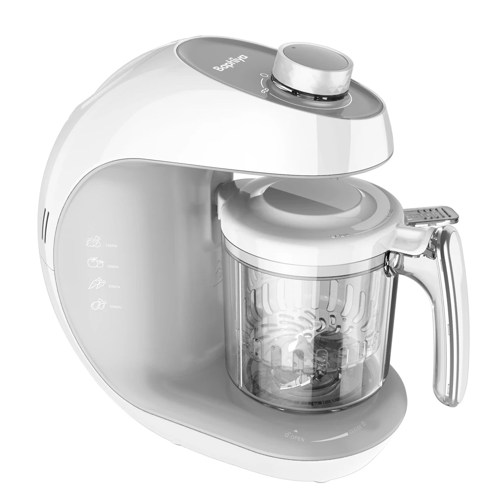Mini Baby Food Maker Portable Baby Food Processor Steamer Blender