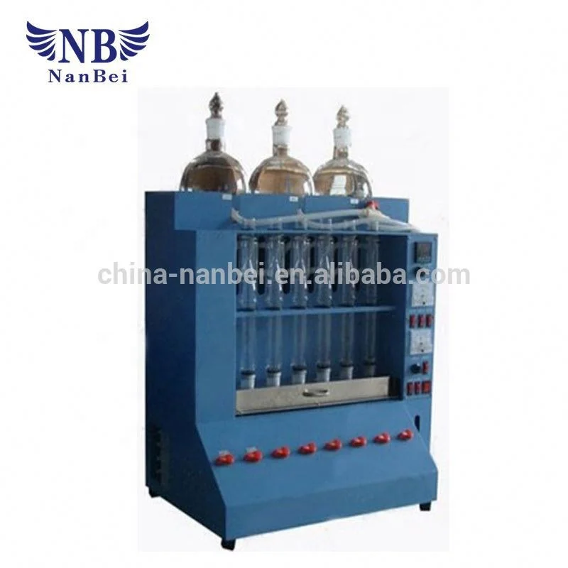 NANBEI crude fibre in food raw fiber analyzer machine