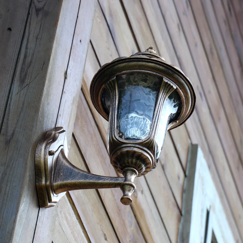 Outdoor Wall lamp Simple Modern New Chinese Waterproof Exterior Wall Garden lamp American Creative Aisle Outdoor Balcony