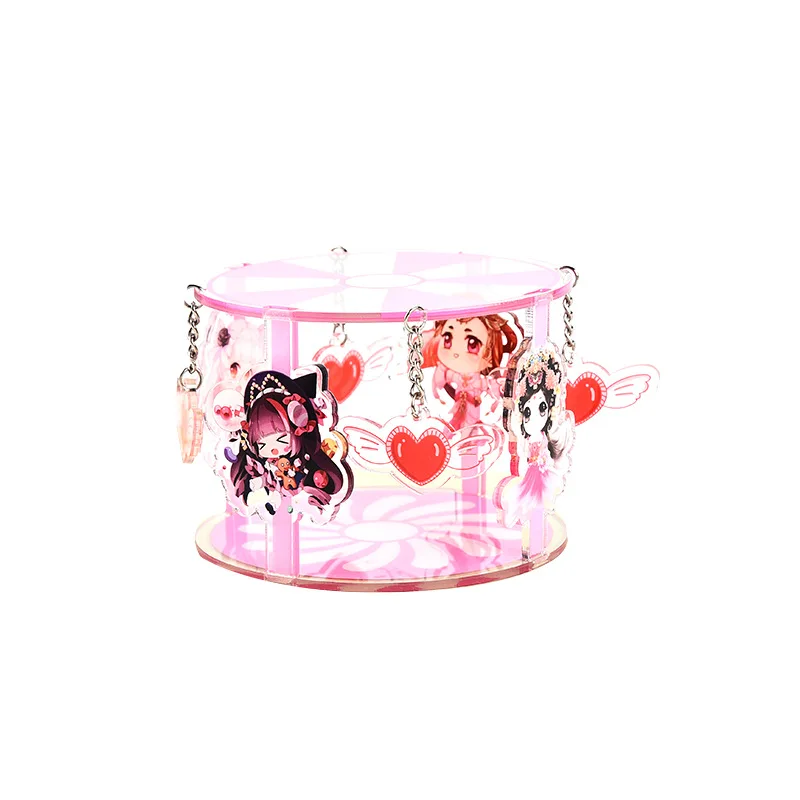 Custom Acrylic Standee China Factory Cheap Price Character Double Side Printed Clear Acrylic Stand Carousel plastic Standee