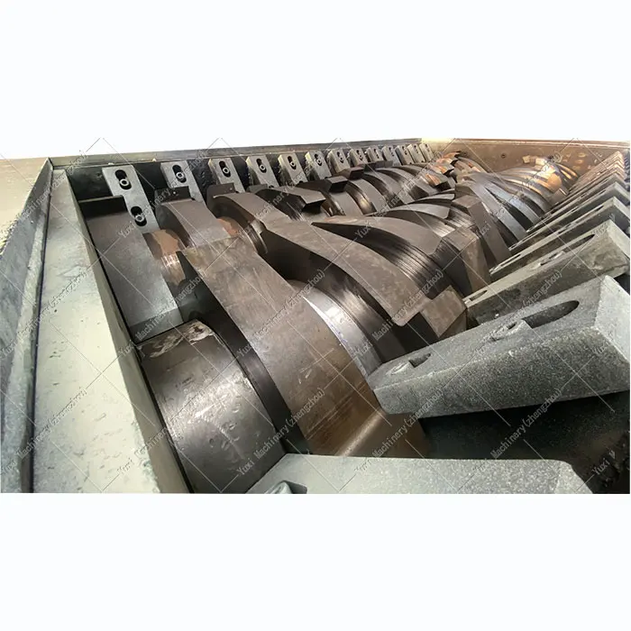 High Recovery Paint Bucket Waste Shredder China Used Car Shell Shredding Machine Line