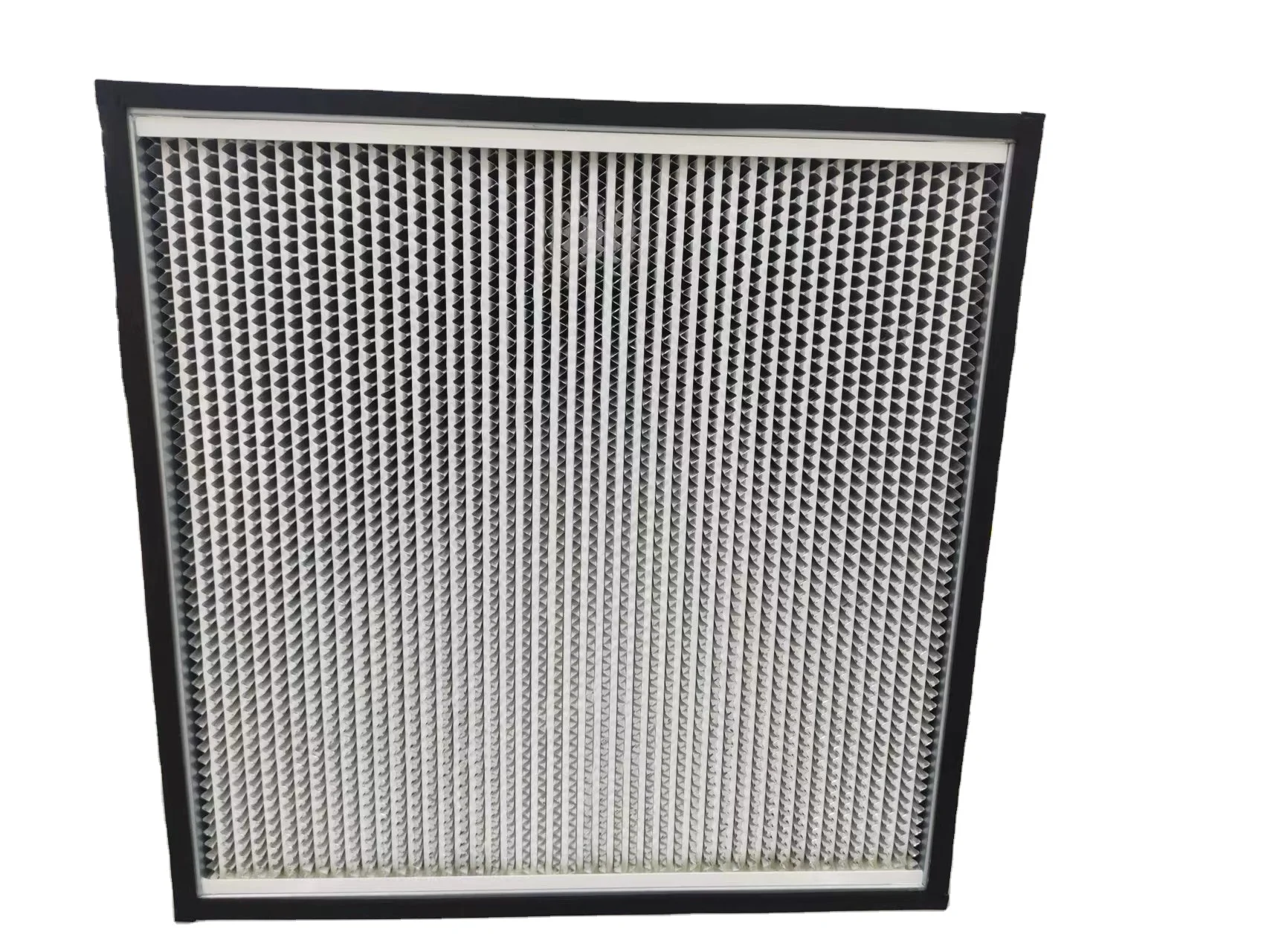ULPA Filter Aluminum Separators Medium Grade Air Filter Manufacturing Plants H14 Efficiency New Condition Paper HEPA
