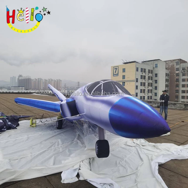 Customized Inflatable Aircraft Model Inflatable Warcraft For Party Event Decoration