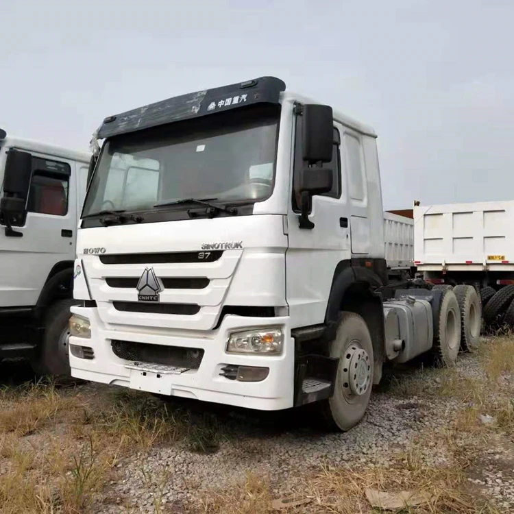  Б/у дизельный двигатель 375HP прицеп грузовик Howo 6x4 трактор
