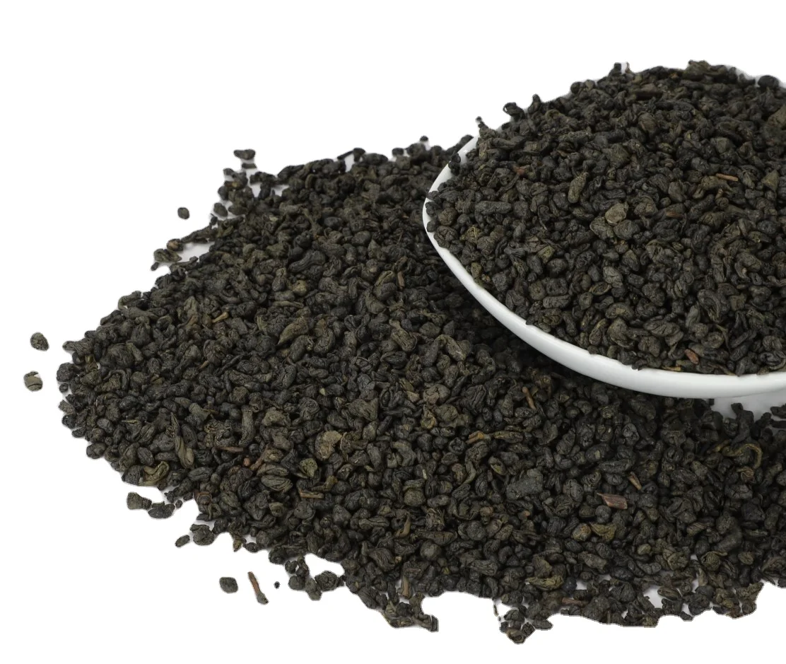 extra quality chinese gunpower green tea 3505 5A with strong taste