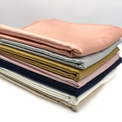 Wholesale Custom 100% Mulberry Silk Fabric Pure Ice 100 Raw Silk Fabric