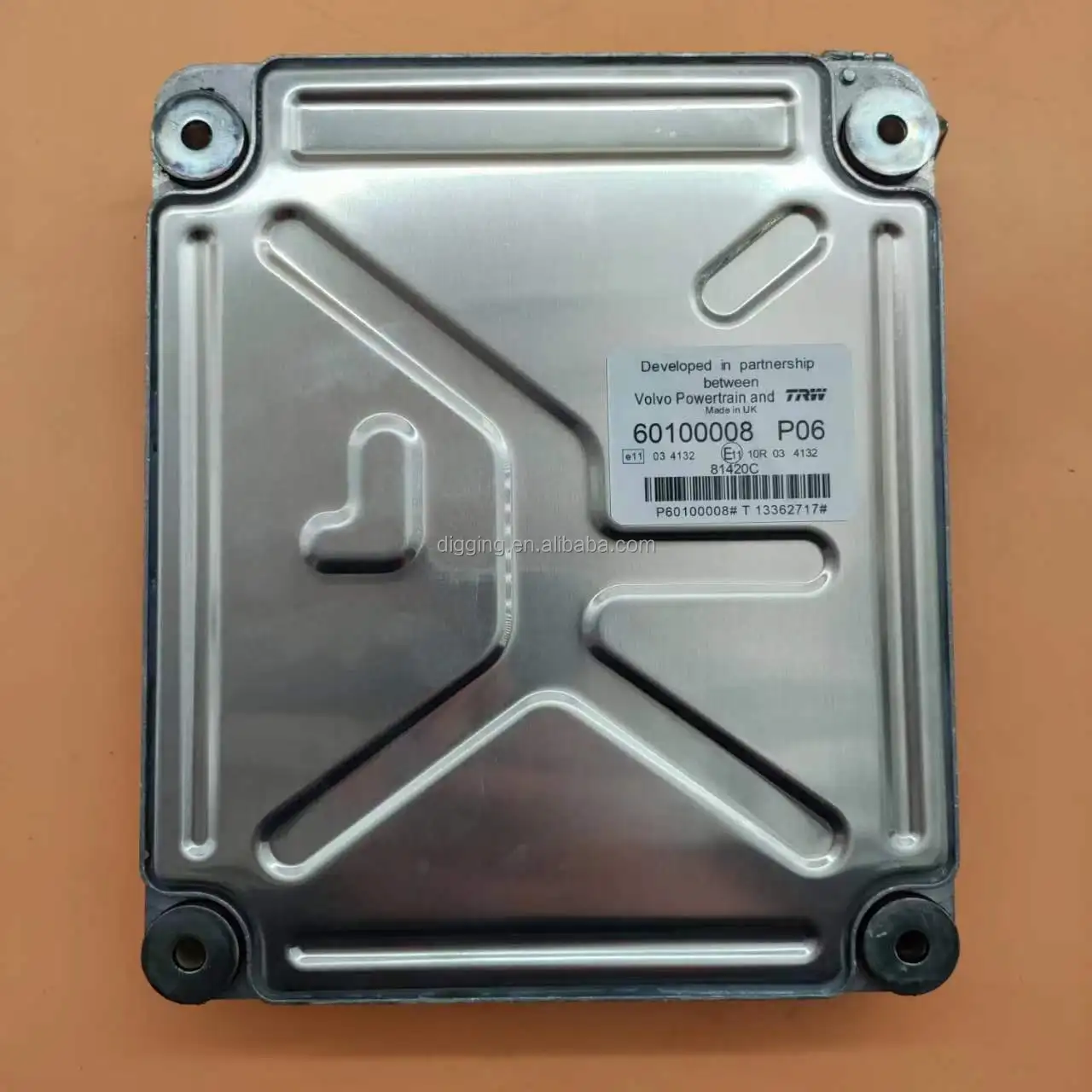Заводская розетка для Volvo запчастей 60100007 60100008 ECU ECM program блок управления двигателем модуль контроллера