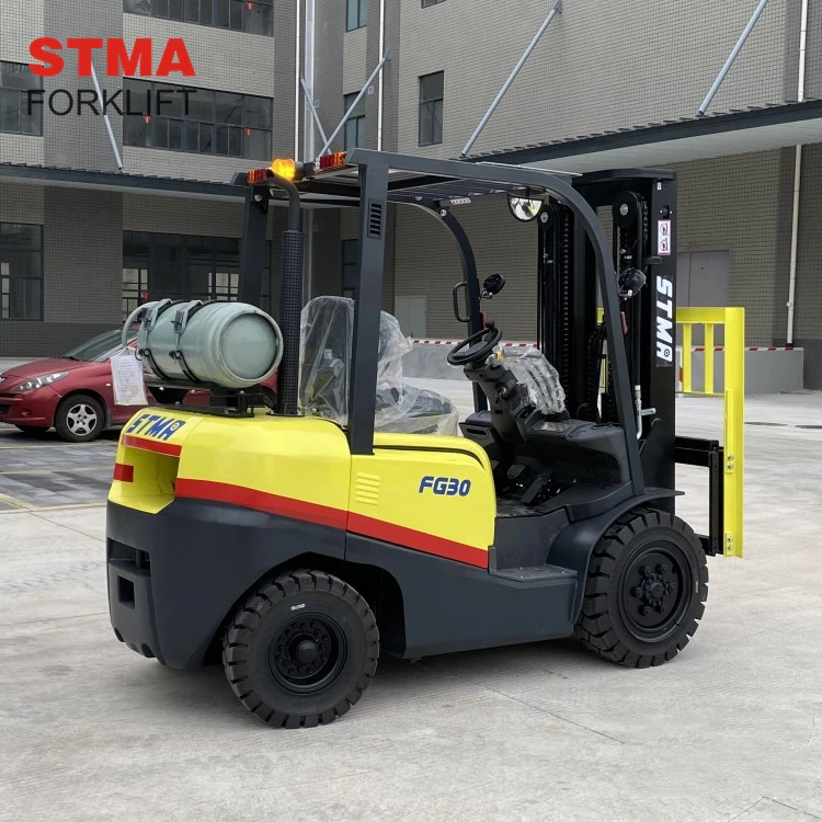 STMA TCM technology 3.5ton 8000lbs lpg powerful forklift EPA engine with shimadzu pump and valve