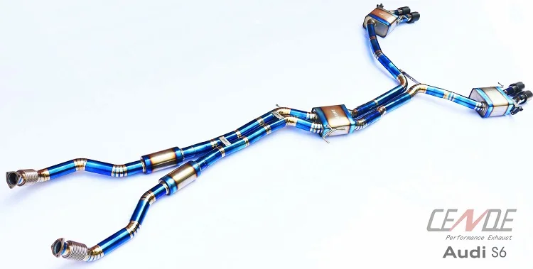 High Performance Auto Parts Exhaust Pipe for Audi S6 B8 B9 3.0T