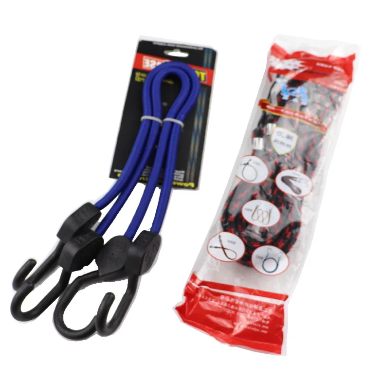 
trampoline bungee cord Color Strong Plastic Ball Ends Elastic Cord Tarp Canopy Bungee Tie Down Strap 