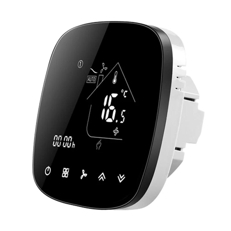 Smart room 4 Pipe System BACnet 3 Speed Fan Coil Air Conditioner Heating and Cooling Thermostat